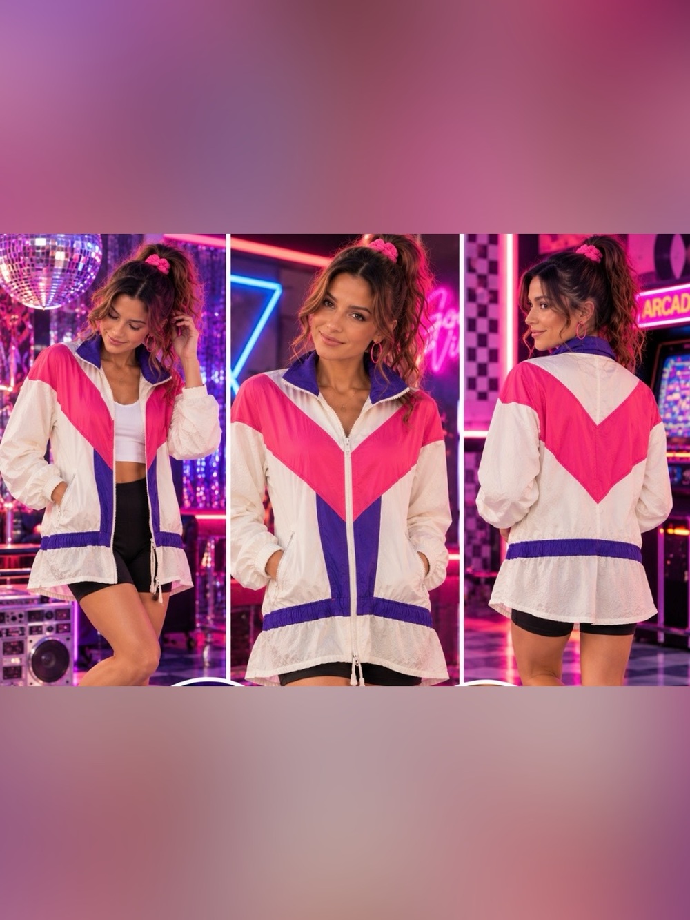 💜💕Sunset by Armella Retro Jacket (M)